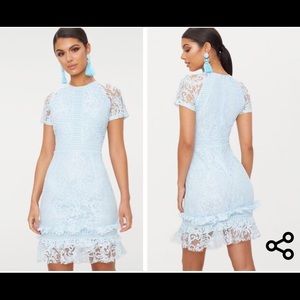 Pretty little thing blue dress